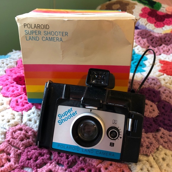 Vintage Other - VTG 70s Polaroid Super Shooter Land Camera W/ Box